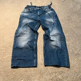 vicinity streetwear baggy blue jeans size M