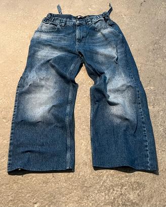 vicinity streetwear baggy blue jeans size M
