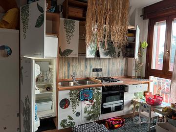 Cucina Febal, frigo, forno, fornelli Rex