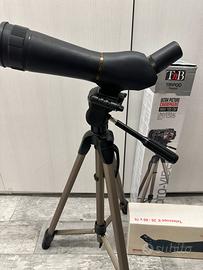 Telescop Exakta completo di cavalletto