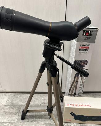 Telescop Exakta completo di cavalletto