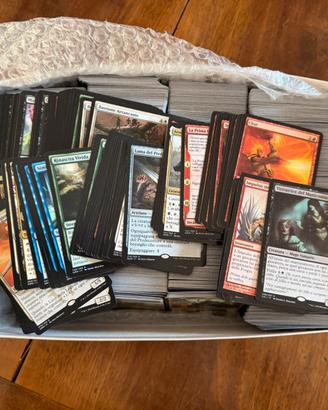 Lotto 1600+ carte rare/mitiche MTG