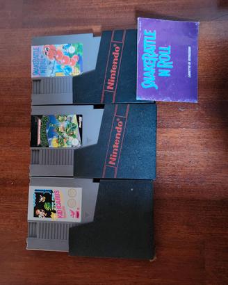 Nintendo NES  kid icarus snake rattle roll  turtle