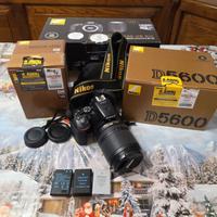 Nikon D5600 obiettivo 18-140mm