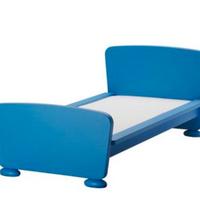 camera bambino letto comó comodino celeste