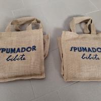 2 Borse yuta SPUMADOR Bibite da 6 bt.