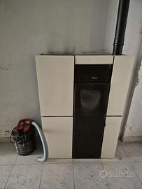 Stufa a pellet slim ventilata