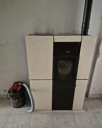 Stufa a pellet slim ventilata
