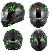 CASCO INTEGRALE MOTO SCORPION EXO 491 SPIN VERDE