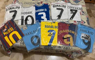 Maglia Calcio Ufficiali - Messi, Ronaldo, Haaland