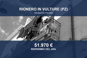 Immobile in asta di 255 m² a Rionero in Vulture