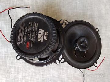 Due altoparlanti (o diffusori) da auto.