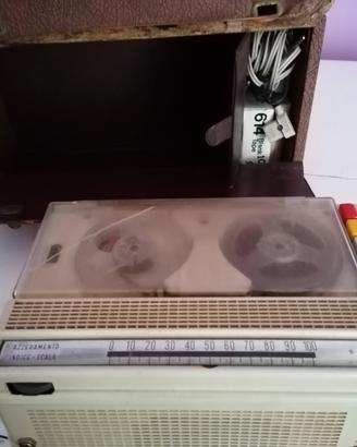 Registratore geloso a bobine anni 60 completo
