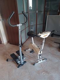 Cyclette e stepper fitness