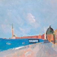 Renato BORSATO (1927-2013), quadro olio su tela