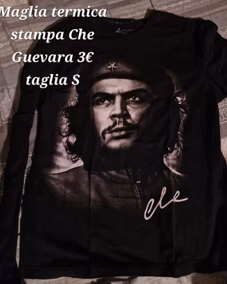 Maglia termica stampa Che Guevara
