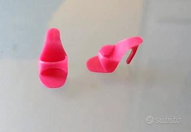 Mattel Barbie Sandali Scarpe Taiwan vintage