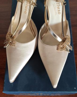 Scarpe Melluso con tacco n. 35