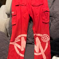 Pantaloni Minus Two Red
