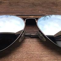 Occhiali da sole Ray Ban Aviator a specchio