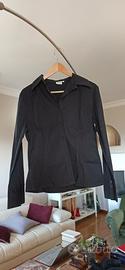 Camicia Nera Stretch S&G Collection