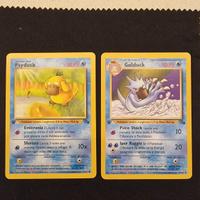Psyduck FO53 e Golduck FO35 Prima edizione