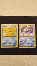 Psyduck FO53 e Golduck FO35 Prima edizione