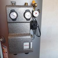 caldaia + accumolatore acqua