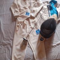 Attrezzatura completa per scherma ..fioretto