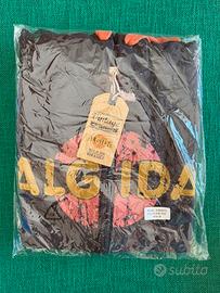 Felpa Algida vintage con zip taglia M