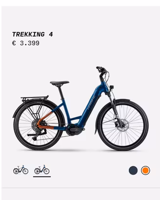 E-bike Trekking Tg.S  Nuovissima 