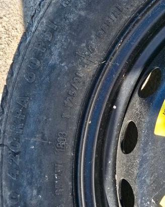 Ruotino di scorta T125/80 R15 95M