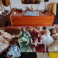 Bambole di porcellana - 7 pezzi