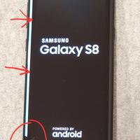 Samsung Galaxy S8 Edge 64Gb nero + scatola e vari