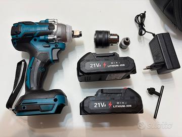 Trapano avvitatore molto potente 520 Nm