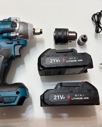 Trapano avvitatore molto potente 520 Nm