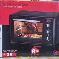 Forno elettrico ventilato con girarrosto 