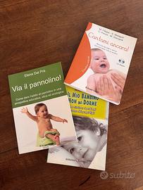Tre libri  in supporto alle nuove mamme