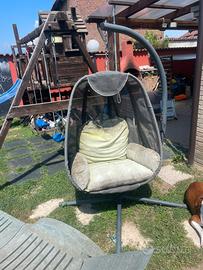 Sedia a dondolo da giardino