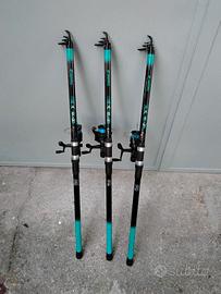 Lotto Canne da pesca + Mulinelli