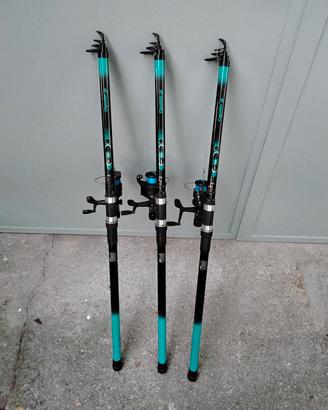 Lotto Canne da pesca + Mulinelli