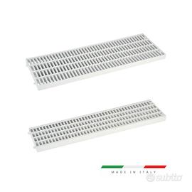 Griglia ricambio canaletta acqua pvc plastica 50cm