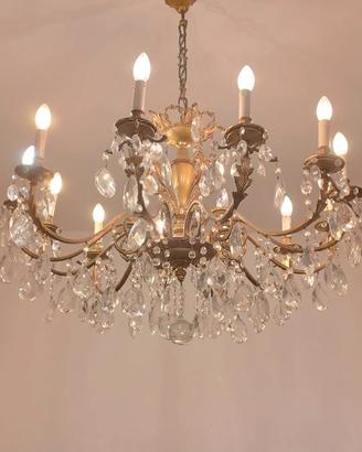 Lampadario di cristallo