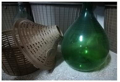 Damigiane 10L vetro verde