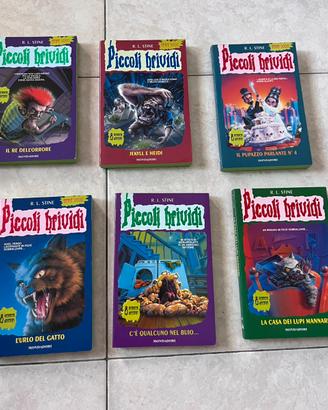 Piccoli Brividi libri -61-63-64-76-77-80
