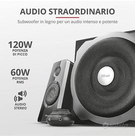 Tytan Set Altoparlanti 2.1 Con Subwoofer