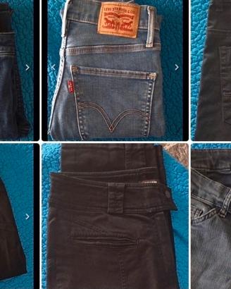 Lotto di 6 Jeans Taglie Miste per ragazzi/bambini
