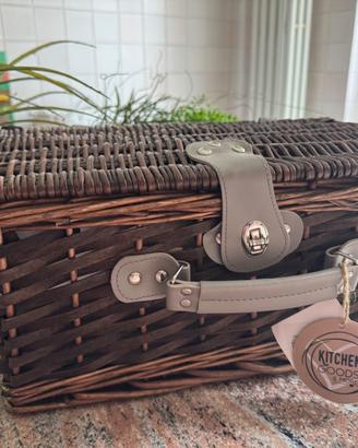 Cestino da pic nic NUOVO