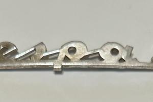 Scritta vespa 50 originale epoca bomisa