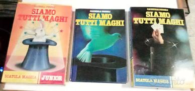 SIAMO TUTTI MAGHI 1 libro e due scatole giochi